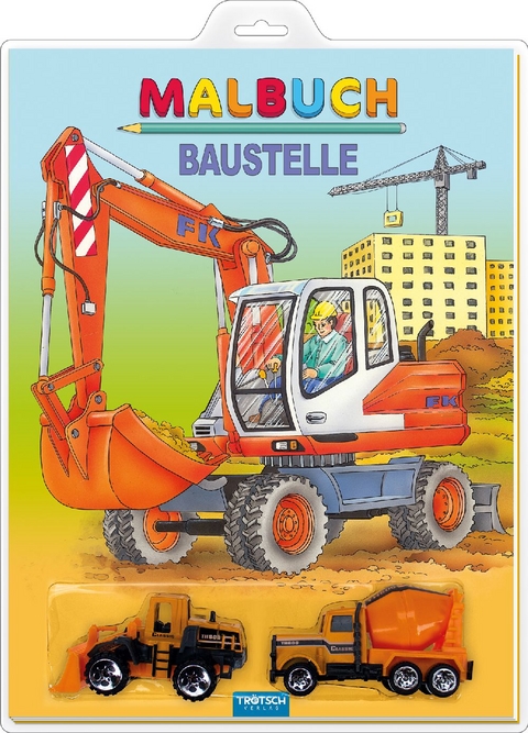 Trötsch Malbuch Baustelle