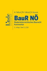 BauR NÖ | Niederösterreichisches Baurecht - Pallitsch, Wolfgang; Pallitsch, Philipp; Kleewein, Wolfgang