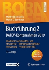 Buchführung 2 DATEV-Kontenrahmen 2019 - Bornhofen, Manfred; Bornhofen, Martin C.