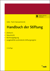 Handbuch der Stiftung - Hellmut Götz, Ferdinand Pach-Hanssenheimb