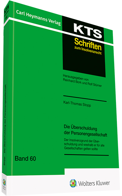 Die Überschuldung der Personengesellschaft - Karl-Thomas Stopp