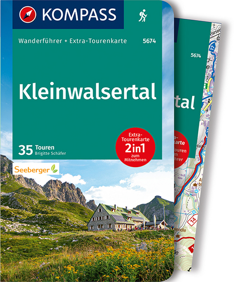 KOMPASS Wanderführer Kleinwalsertal - Brigitte Schäfer