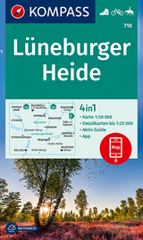 KOMPASS Wanderkarte Lüneburger Heide - 