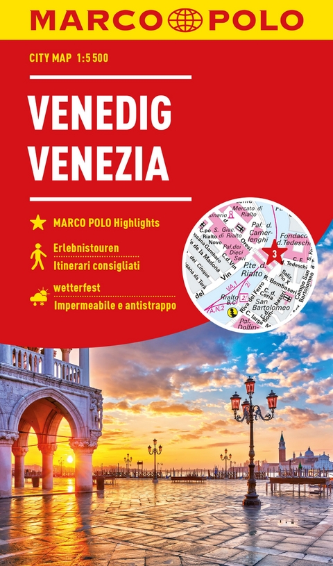 MARCO POLO Cityplan Venedig 1:5.500