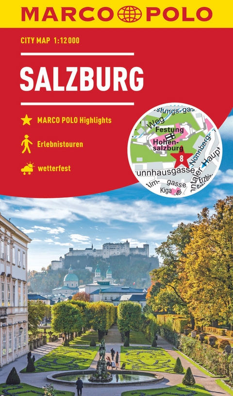 MARCO POLO Cityplan Salzburg 1:12.000