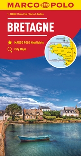 MARCO POLO Regionalkarte Bretagne 1:200.000 - 