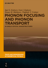 Phonon Focusing and Phonon Transport - Igor Gaynitdinovich Kuleyev, Ivan Igorevich Kuleyev, Sergey Mikhailovich Bakharev, Vladimir Vasilyevich Ustinov