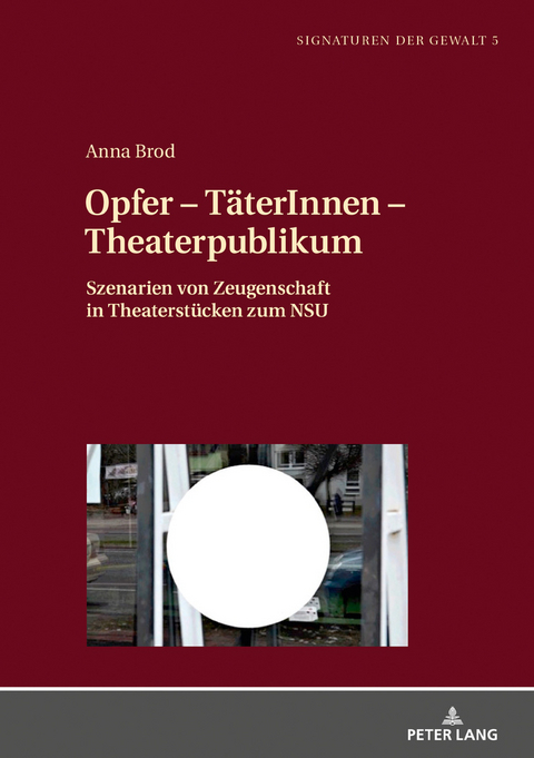 Opfer – TäterInnen – Theaterpublikum - Anna Brod