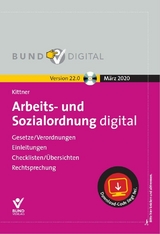 Arbeits- und Sozialordnung digital 22.0 - Kittner, Michael