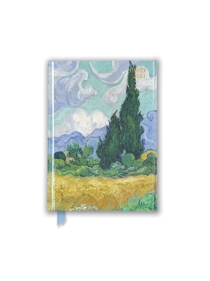 Vincent Van Gogh - Wheatfield with Cypresses Pocket Diary 2021 - 