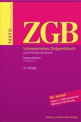 Texto ZGB - Büchler, Andrea