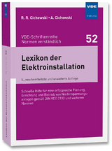 Lexikon der Elektroinstallation - Rolf Rüdiger Cichowski, Anjo Cichowski