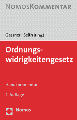 Ordnungswidrigkeitengesetz - 