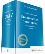 Unionsmarkenverordnung - Eisenführ, Günther; Schennen, Detlef