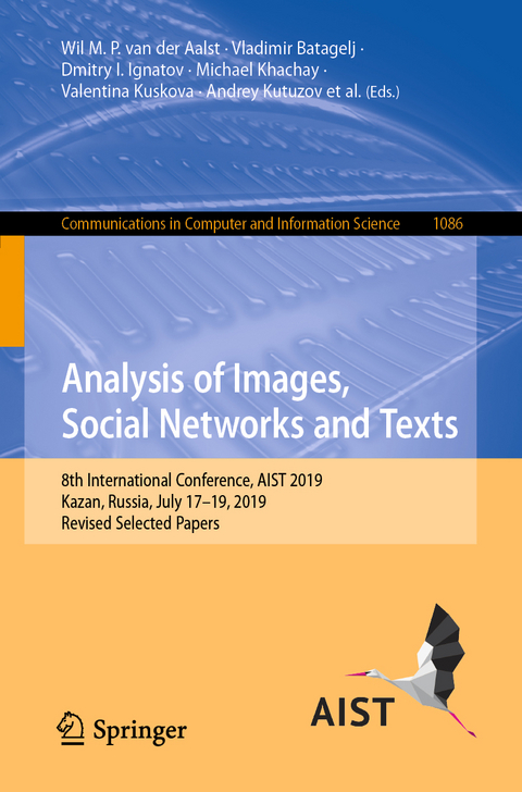 Analysis of Images, Social Networks and Texts - 