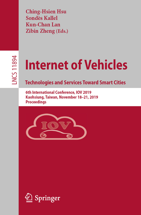 Internet of Vehicles. Technologies and Services Toward Smart Cities - 