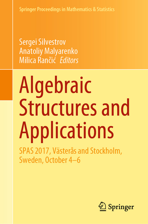 Algebraic Structures and Applications - 