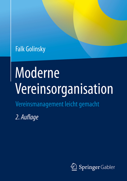 Moderne Vereinsorganisation - Falk Golinsky