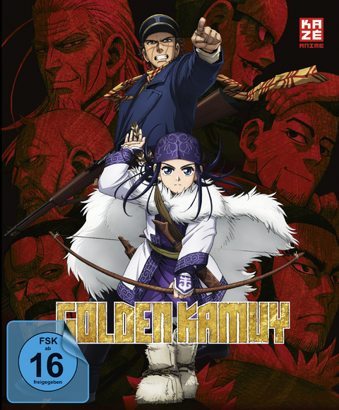 Golden Kamuy - DVD 1 mit Sammelschuber (Limited Edition) - Hitoshi Nanba