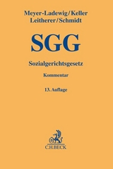 Sozialgerichtsgesetz - Meyer-Ladewig, Jens