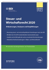 Steuer- und Wirtschaftsrecht 2020 - Bdi, Unternehmen; Ebner Stolz, Unternehmen