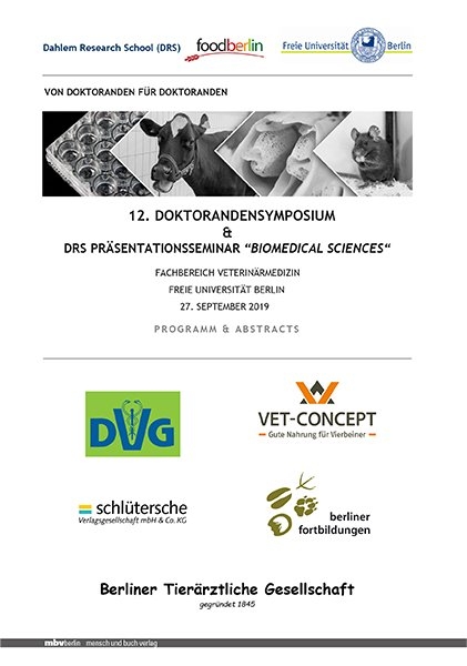 12. Doktorandensymposium & DRS Präsentationsseminar “Biomedical Sciences”