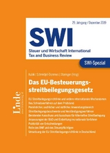 SWI-Spezial EU-Besteuerungsstreitbeilegungsgesetz - Katharina Blank, Lars Gläser, Heinz Jirousek, Martin Klokar, Andreas Langer, Markus Mittendorfer, Katharina Moldaschl, Eva Naux, David Orzechowski, Christina Pollak, Andrea Scheiber, Pia Spanblöchl, Annika Streicher, Laura Turcan