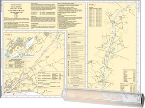 Einzelkarte Nord-Ostsee-Kanal (Ausgabe 2020)