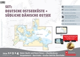 Sportbootkarten Satz 1, 4 und 5 Set: Dänische Ostsee und Kieler Bucht (Ausgabe 2020) - 