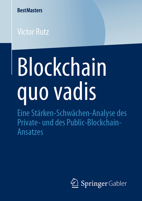 Blockchain quo vadis - Victor Rutz