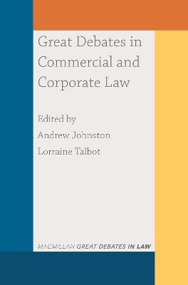 Great Debates in Commercial and Corporate Law - 