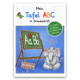 Mein Tafel-ABC in Grundschrift mit Artikeln - Helga Momm