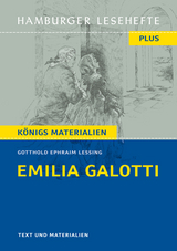 Emilia Galotti von Gotthold Ephraim Lessing. Ein Trauerspiel in fünf Aufzügen. (Textausgabe) - Gotthold Ephraim Lessing