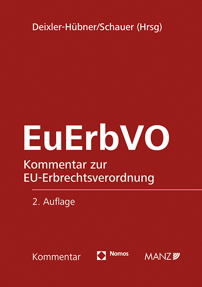 Kommentar zur EU-Erbrechtsverordnung EuErbVO - 