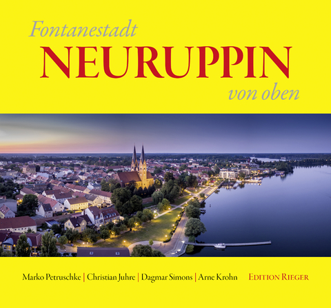 Fontanestadt NEURUPPIN von oben - 