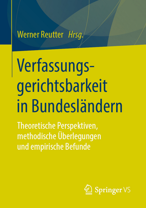 Verfassungsgerichtsbarkeit in Bundesländern - 