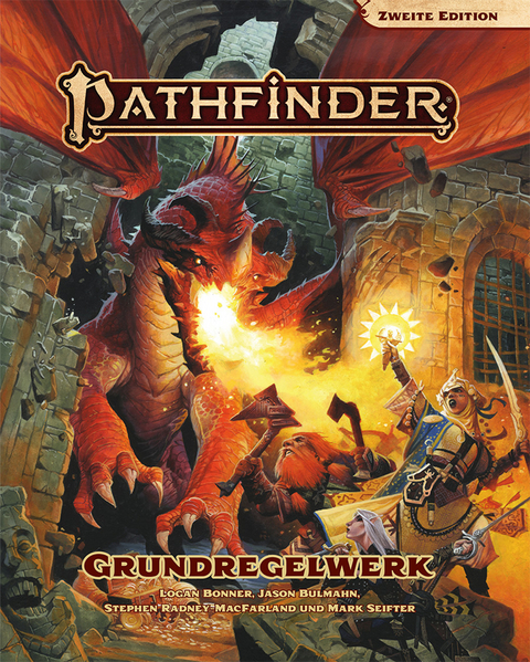 Pathfinder 2 - Grundregelwerk 5. überarbeitete Auflage - Logan Bonner, Jason Bulmahn, Stephen Radney-Macfarland, Mark Seifter, James Jacobs, Adam Daigle, Lyz Liddell, and Erik Mona