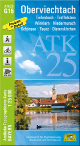 ATK25-G15 Oberviechtach (Amtliche Topographische Karte 1:25000) - 