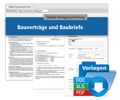 Bauverträge und Baubriefe - 