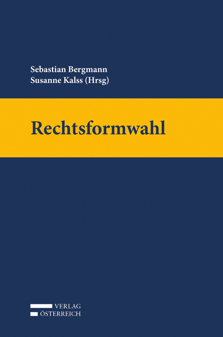 Rechtsformwahl - 