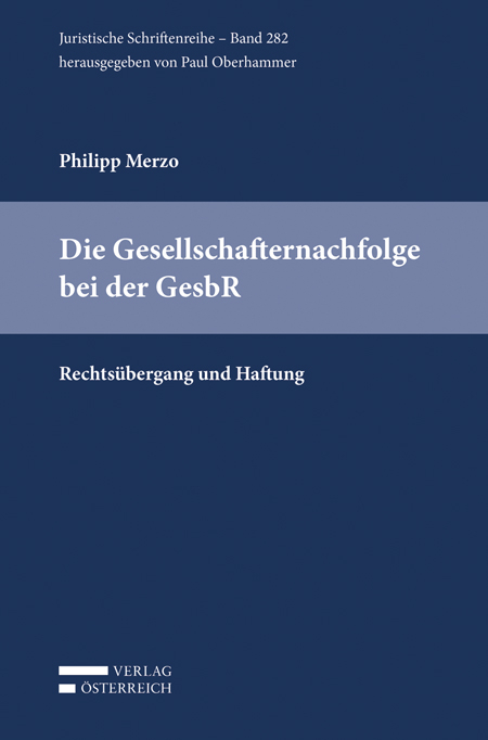 Die Gesellschafternachfolge bei der GesbR - Philipp Merzo