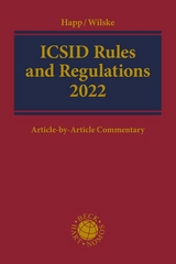 ICSID Rules and Regulations 2022 - 