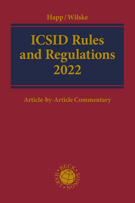 ICSID Rules and Regulations 2022 - 