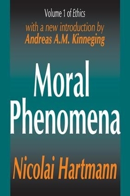 Moral Phenomena - Nicolai Hartmann