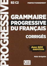 Grammaire progressive du français - Niveau perfectionnement - 