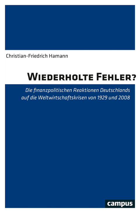 Wiederholte Fehler? - Christian-Friedrich Hamann