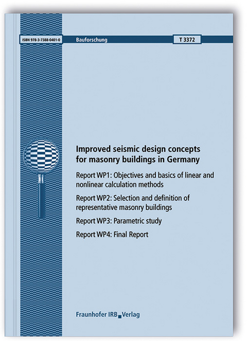 Improved seismic design concepts for masonry buildings in Germany - Christoph Butenweg, Thomas Kubalski, Julia Rosin