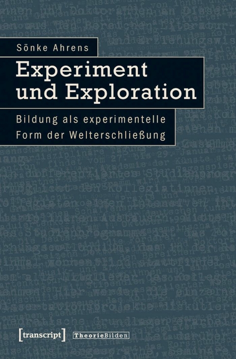 Experiment und Exploration - Sönke Ahrens