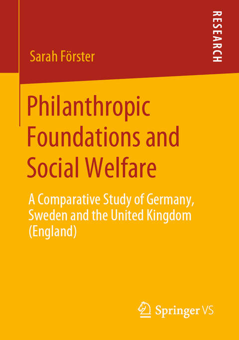 Philanthropic Foundations and Social Welfare - Sarah Förster