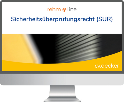 Sicherheitsüberprüfungsrecht (SÜR) online - 